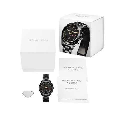 handleiding michael kors runway|Michael Kors mkt4003 chronograph.